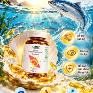 Viên dầu cá OMEGA 3 AKOPHARMA