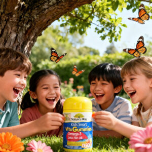 Kids Smart Vita Gummies Omega-3 DHA Fish Oil